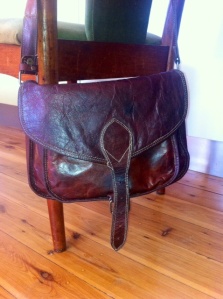 a very handy goat-leather handbag.  It has room for an epipen as well as fitting a kindle, wallet, keys and phone.  